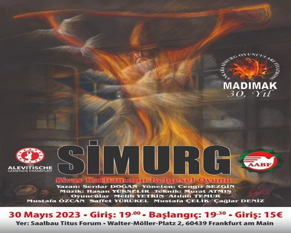 Sivas Katliamı’nı unutturmamak için Simurg Almanya‘da