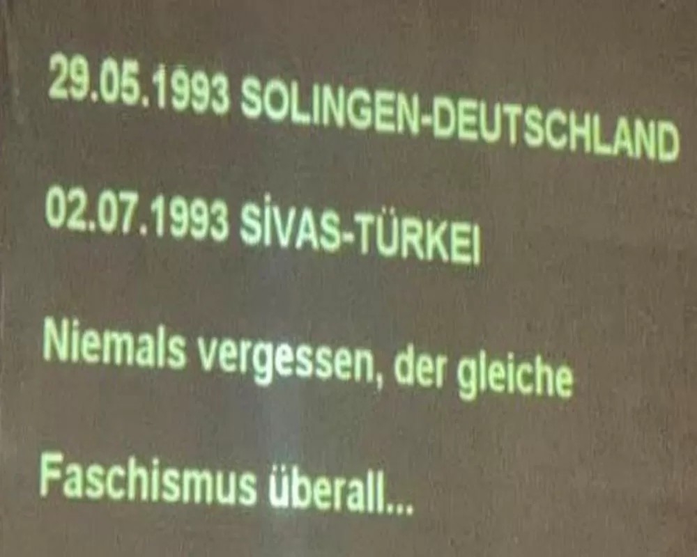 Sivas Katliamı’nı unutturmamak için Simurg Almanya‘da