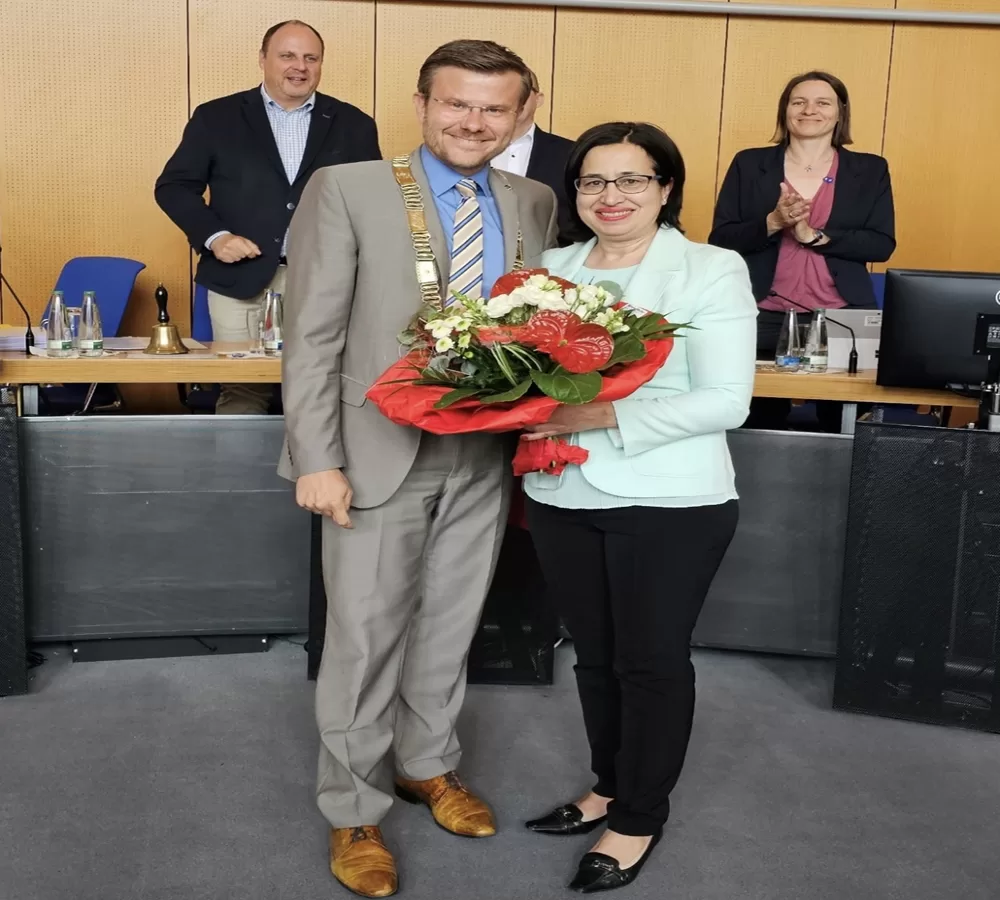 Aynur Kır Nürnberg Belediye Meclisinde