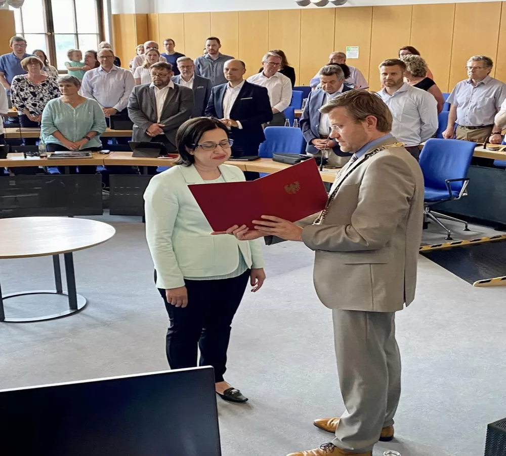 Aynur Kır Nürnberg Belediye Meclisinde