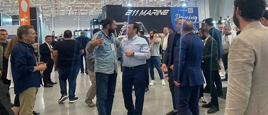 Ekrem İmamoğlu Boat Show´u Ziyaret Etti