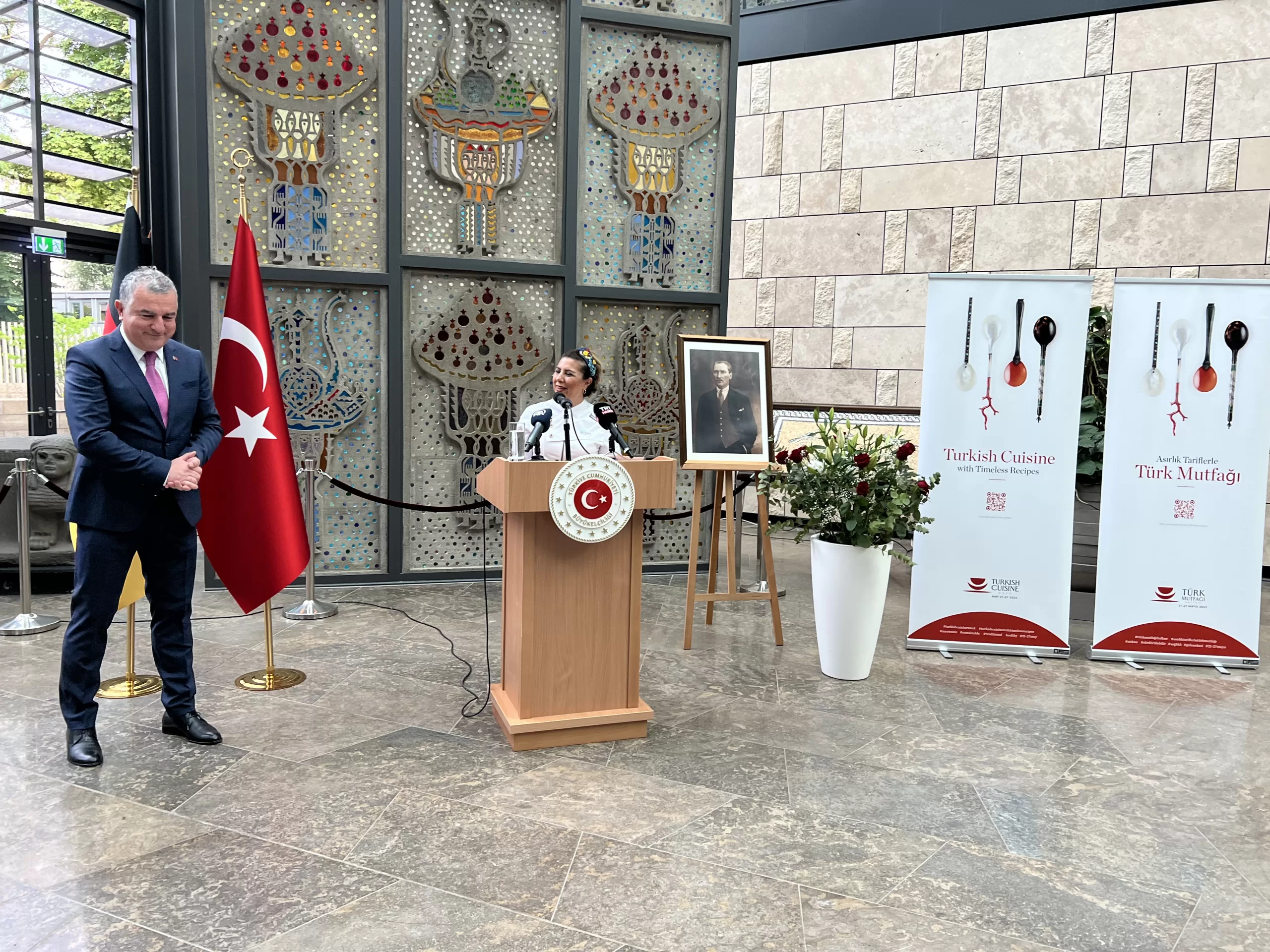 Almanya'da Türk Mutfağı Haftası kapsamında Hatay lezzetleri tanıtıldı