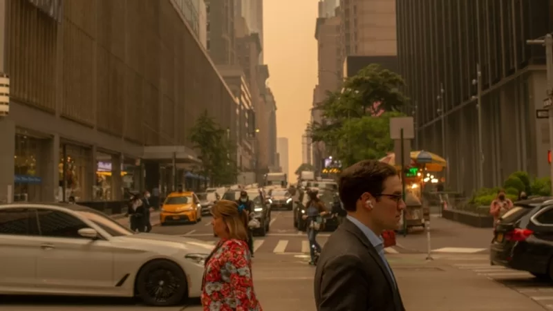 Orman yangınlarının dumanı New York’u yeniden etkisi altına alabilir