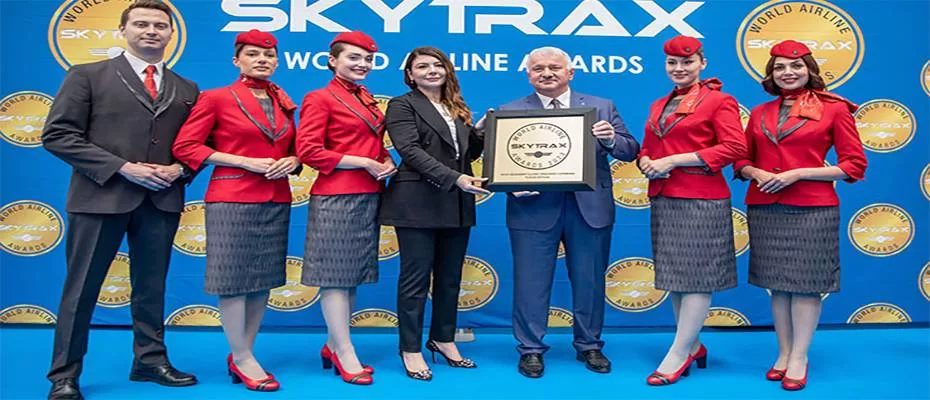THY, Skytrax tarafından sekizinci kez Avrupa'nın en iyi hava yolu şirketi seçildi