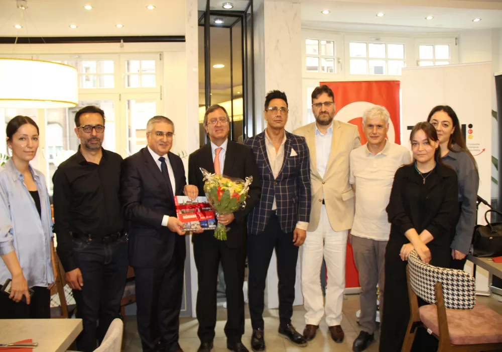 Nürnberg Başkonsolosu Serdar Deniz`e veda töreni