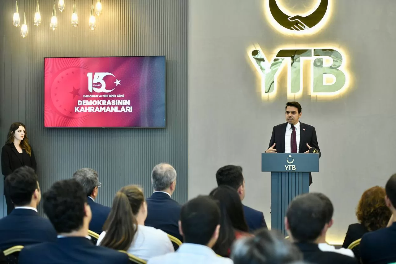 YTB “15 Temmuz Demokrasi ve Milli Birlik Günü” programı düzenledi
