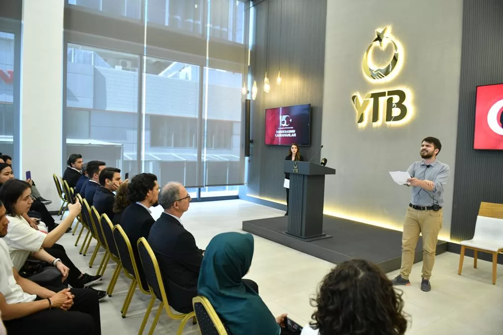 YTB “15 Temmuz Demokrasi ve Milli Birlik Günü” programı düzenledi