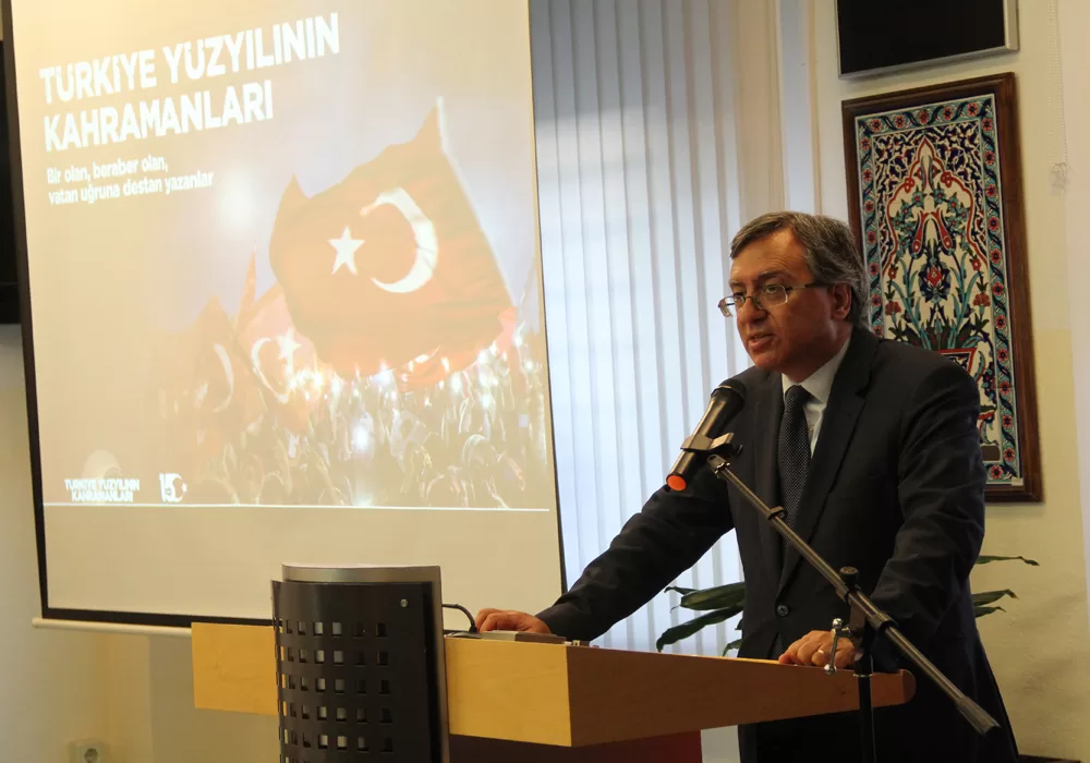 Nürnberg Konsolosluğunda Demokrasi Şehitleri Anıldı