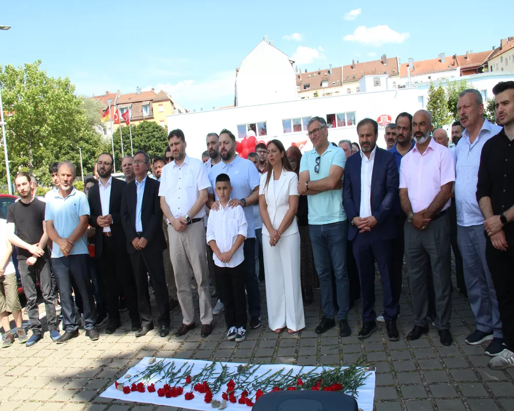 Nürnberg DİTİB Eyüp Sultan Camisinde 15 Temmuz şehitleri anıldı