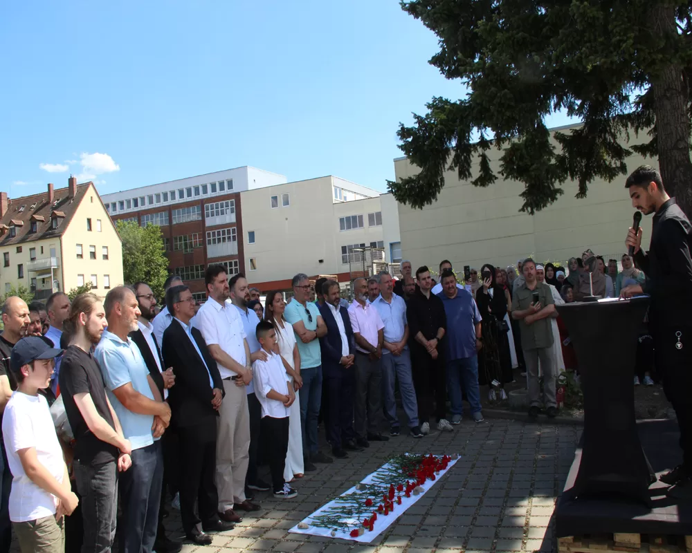 Nürnberg DİTİB Eyüp Sultan Camisinde 15 Temmuz şehitleri anıldı