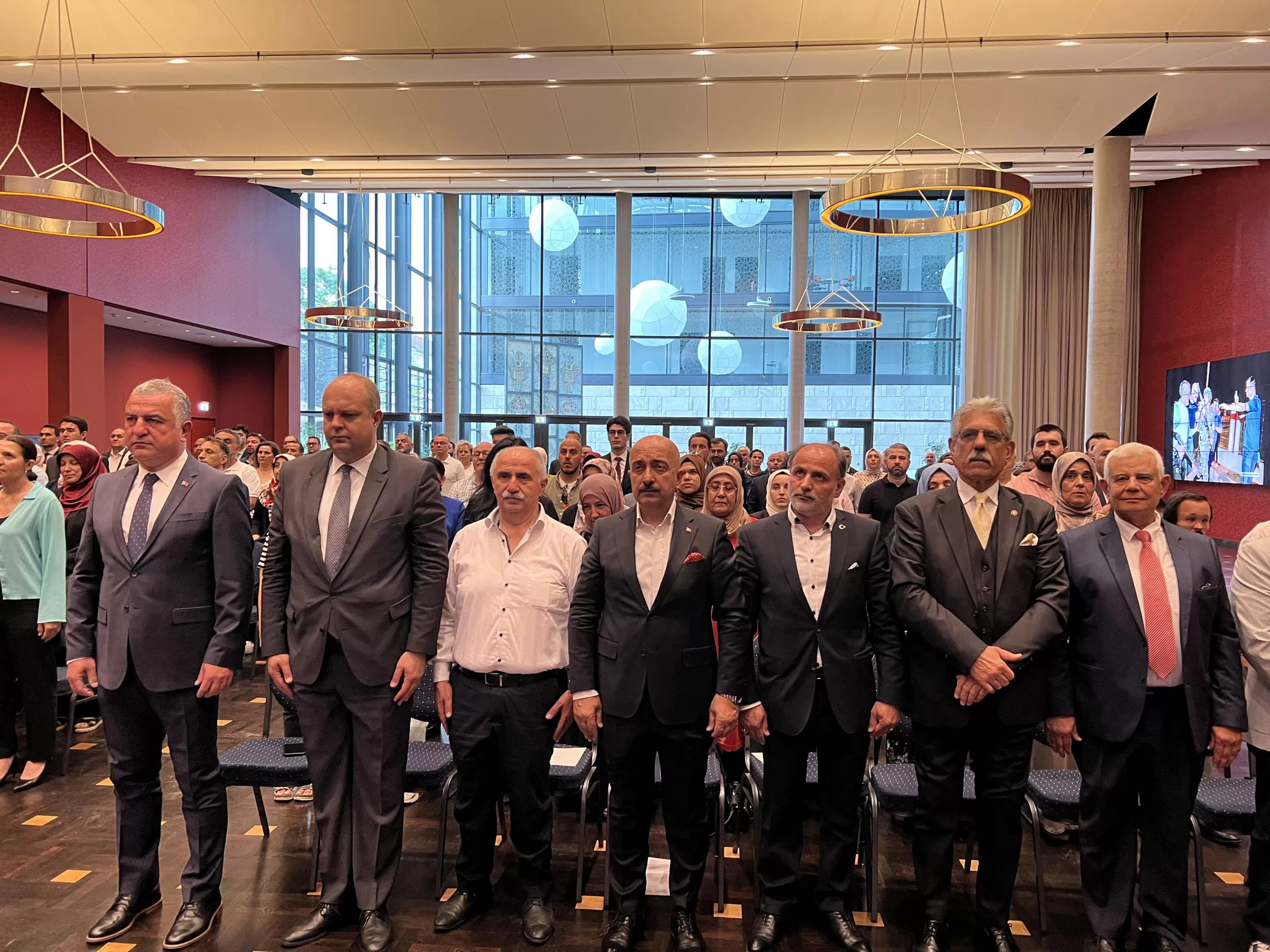 Berlin`de 15 Temmuz şehitleri törenlerle anıldı