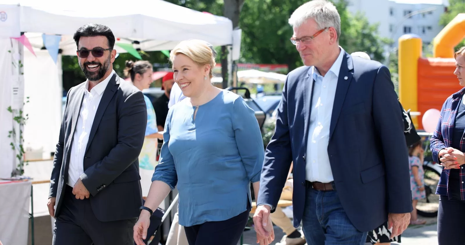Franziska Giffey, Kutbettin Eroğlu`nu tebrik etti