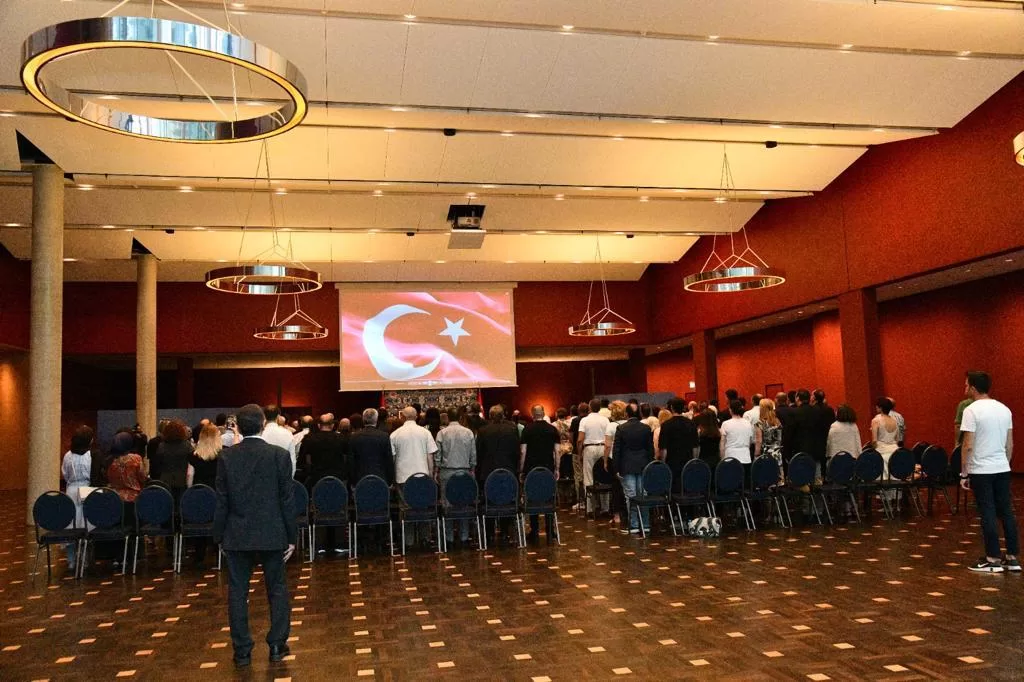 Berlin`de 15 Temmuz şehitleri törenlerle anıldı