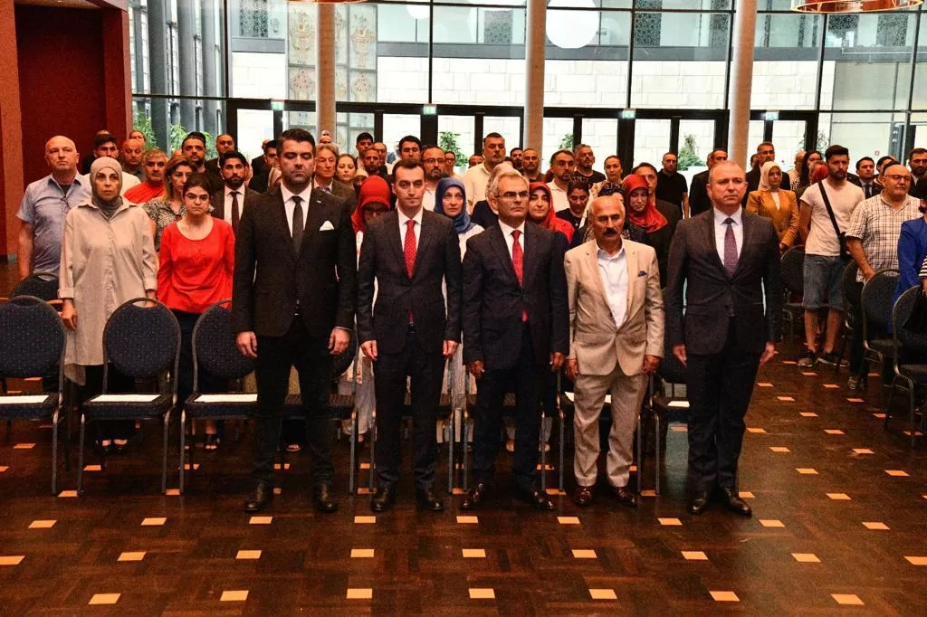 Berlin`de 15 Temmuz şehitleri törenlerle anıldı