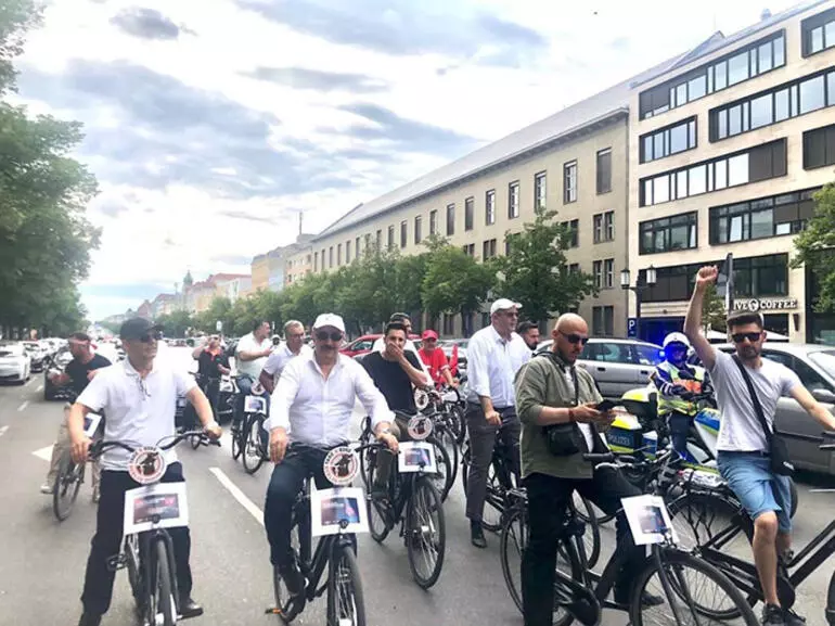 Berlin`de 15 Temmuz şehitleri törenlerle anıldı