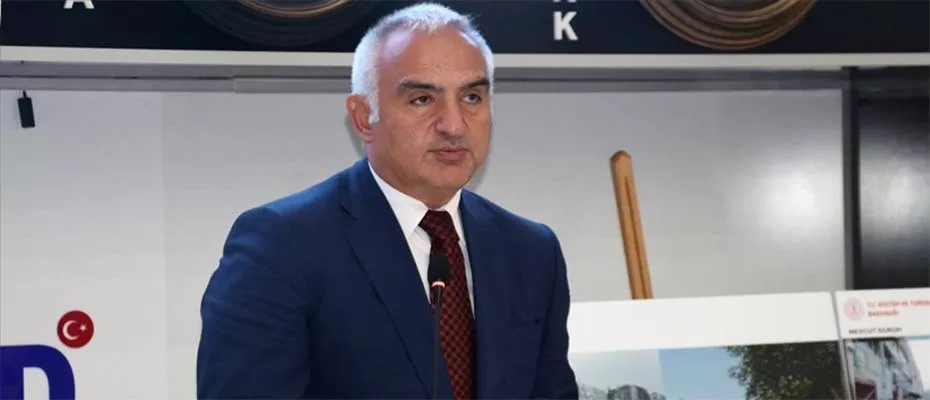 Bakan Ersoy: Hatay'ı yeniden canlandırmayı, kültürel mirasını ihya etmeyi amaçlıyoruz