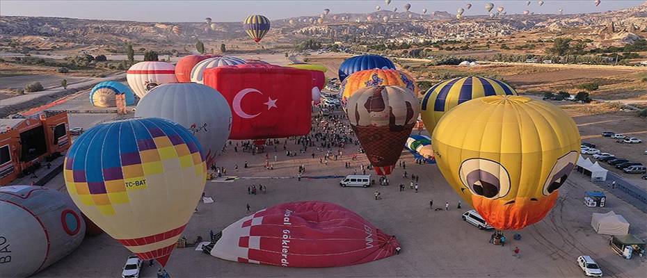 Kapadokya Balon ve Kültür Yolu Festivali'ne 1 milyondan fazla kişi katıldı