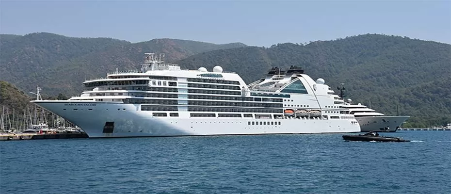 Marmaris'e ‘Seabourn Encore’ 586 yolcusuyla geldi