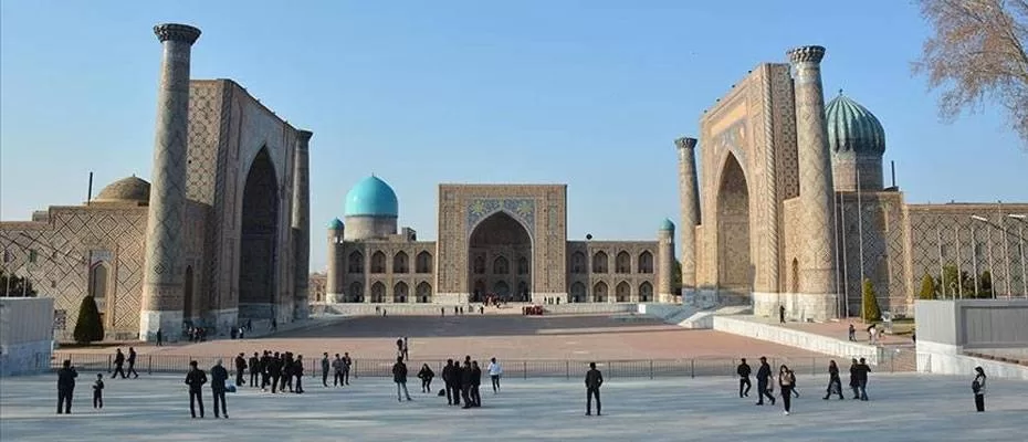 Özbekistan'a yılın 7 ayında 3 milyon 680 bin turist geldi
