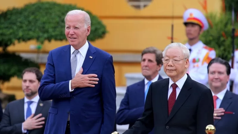 Biden: "Vietnam'la ilişkilerde yeni bir aşamaya geçtik"