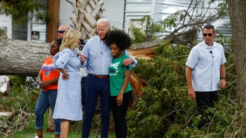 Biden’dan Idalia Kasırgası’nın vurduğu Florida’ya destek sözü