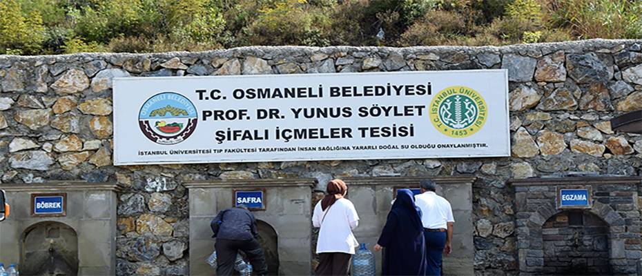 Bilecik'teki Prof. Dr. Yunus Söylet Şifalı İçmeler Tesisi'nde 1 yılda 500 bin kişi konakladı