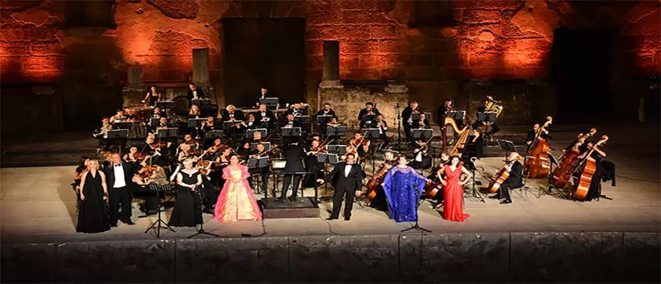 Uluslararası Aspendos Opera ve Bale Festivali'nin kapanışı Gala Konser ile yapıldı