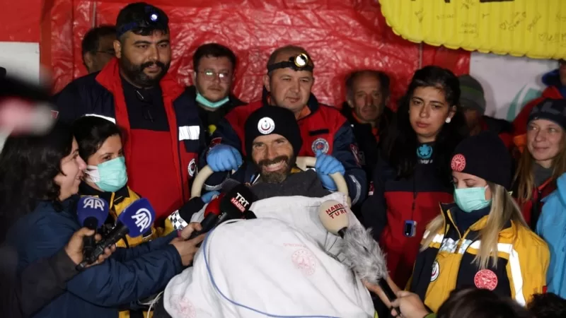 Yeniden yerin üstünde olmak inanılmaz
