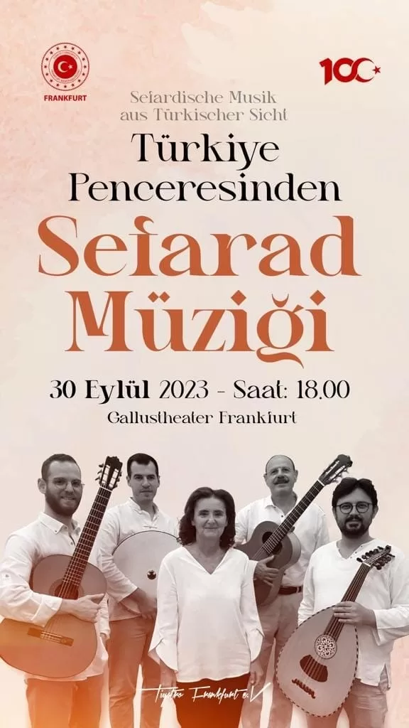 Sefaradlar müzikleriyle Frankfurt’ta geliyor