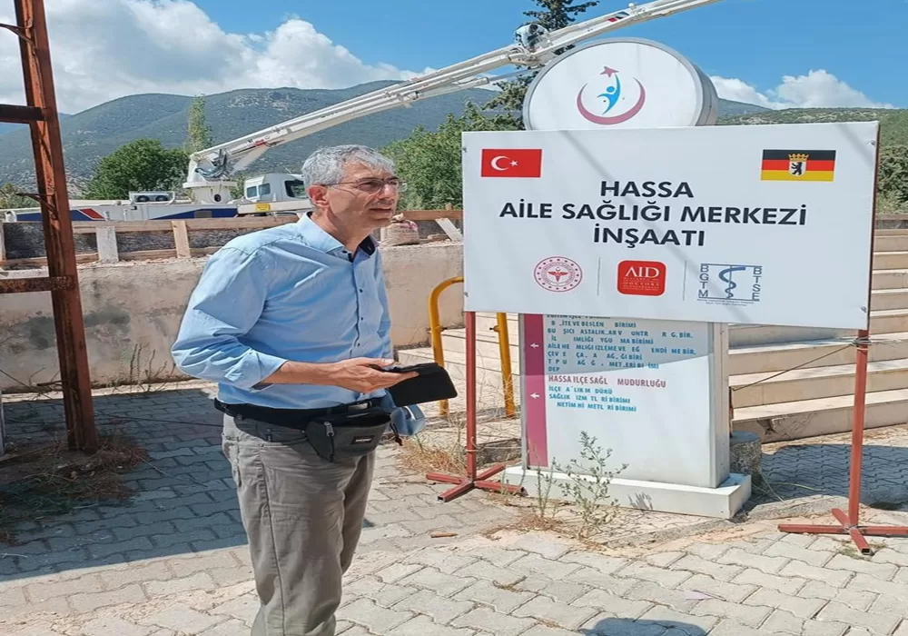 Berlin Sağlık Elemanları Derneği Hatay’ın Hassa İlçesi’nde Aile Sağlık Merkezi yaptırdı