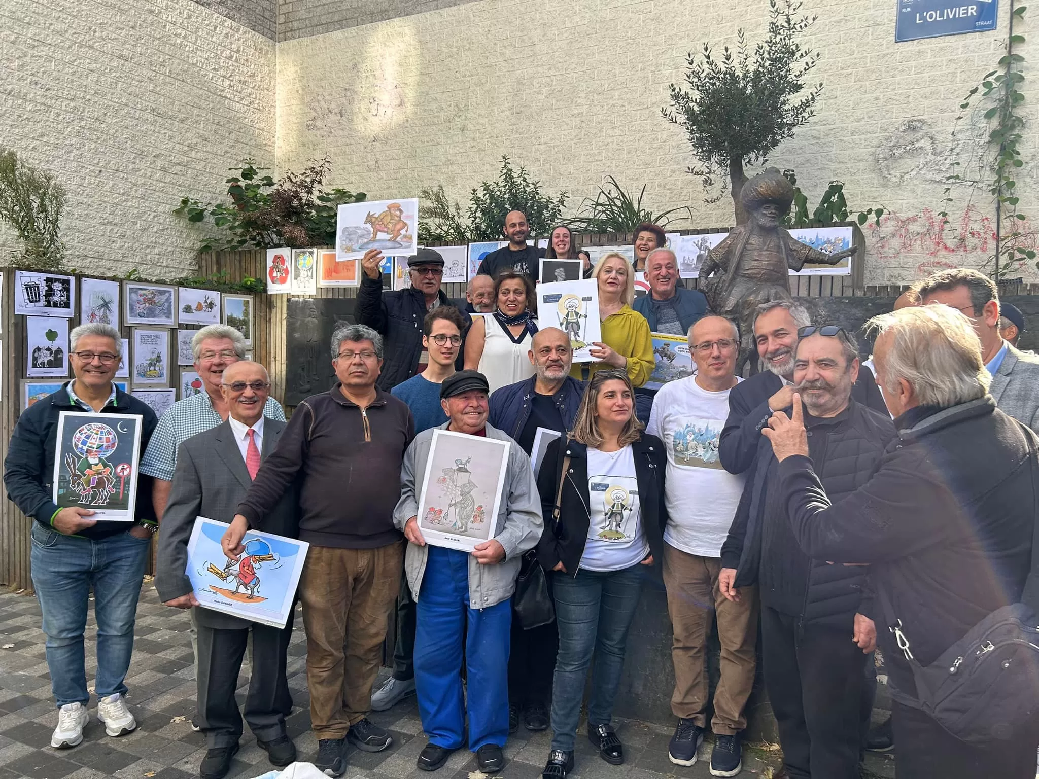 Brüksel'de Nasrettin Hoca`da birleştiler