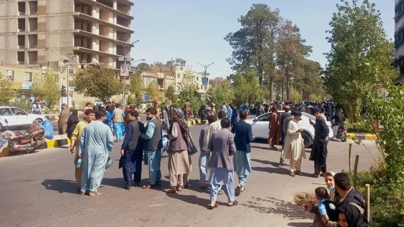 Afganistan'ın batısında 6,3 büyüklüğünde deprem