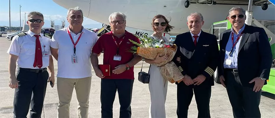 Corendon Airlines´in Emektar Kaptanı Zeki Bıyık Emekli Oldu