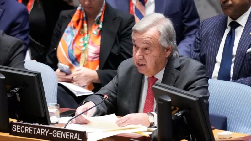 Guterres'in sözlerine tepki gösteren İsrail BM yetkililerine vize kapısını kapattı
