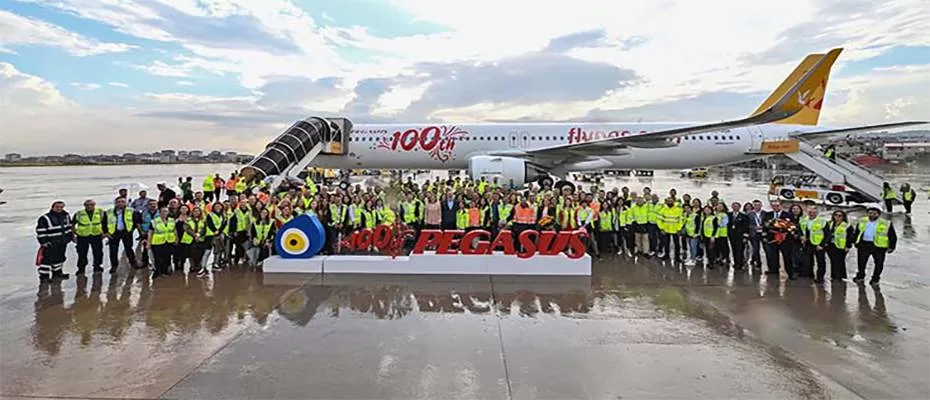 Pegasus, 100ncü uçağı Cumhuriyet’i teslim aldı