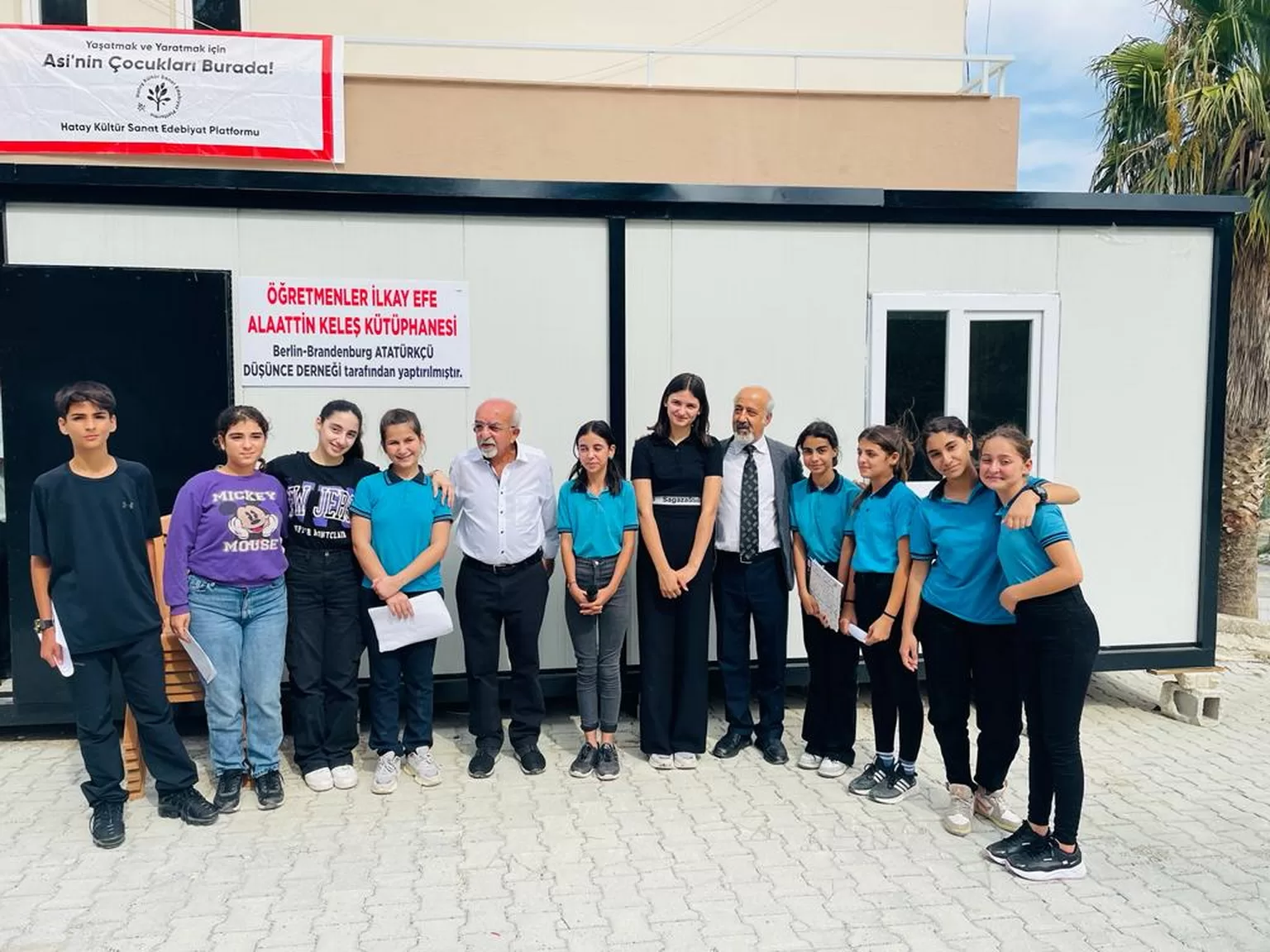 ADD Berlin Hatay’da Kütüphane Kurdu