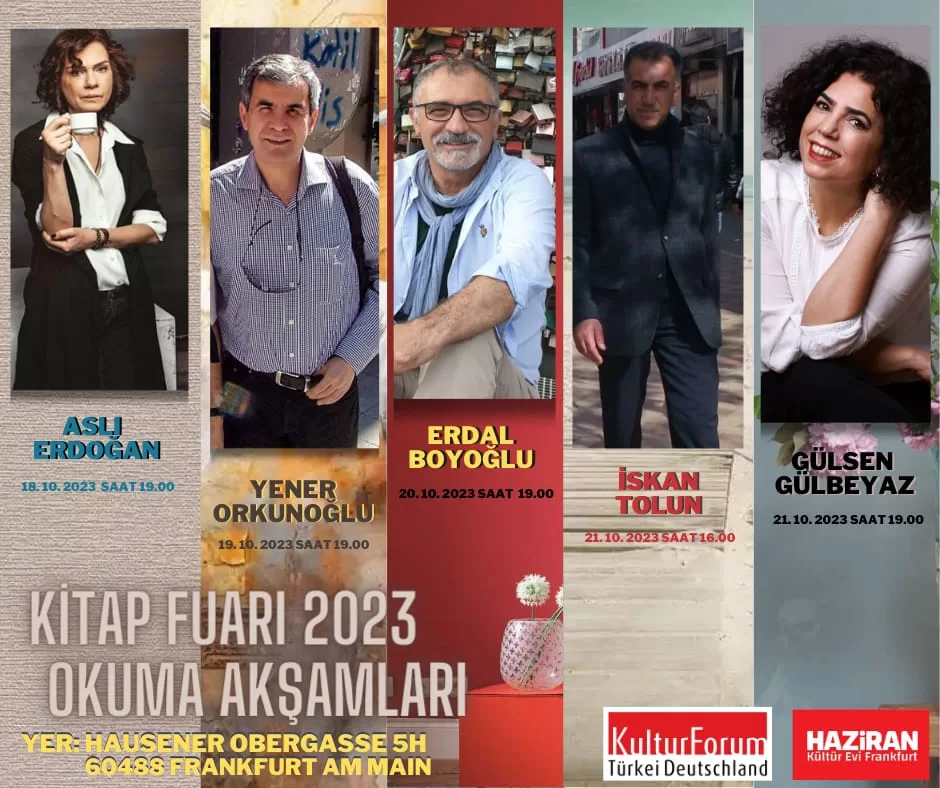 Frankfurt Kitap Fuarı’nda yazar – okur buluşmaları