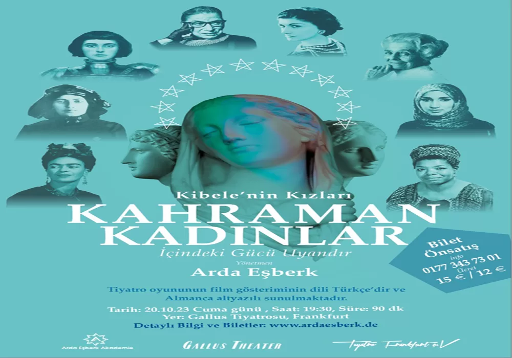 “Kibele’nin Kızları” tiyatro oyununun filmi Frankfurt'lularla buluşuyor