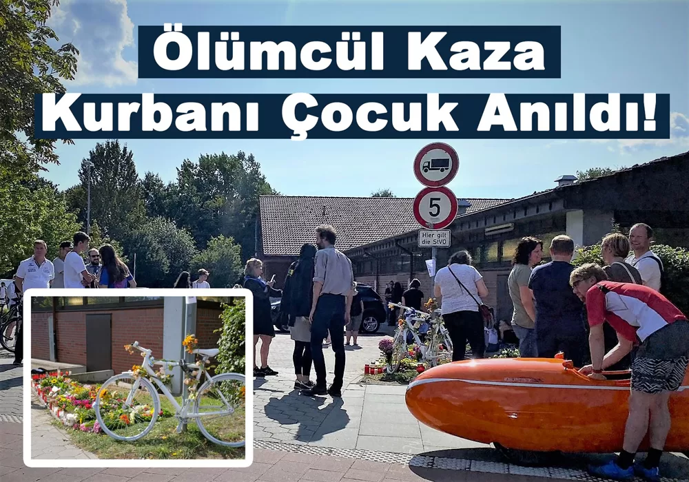 Ölümcül kaza kurbanı çocuk anıldı