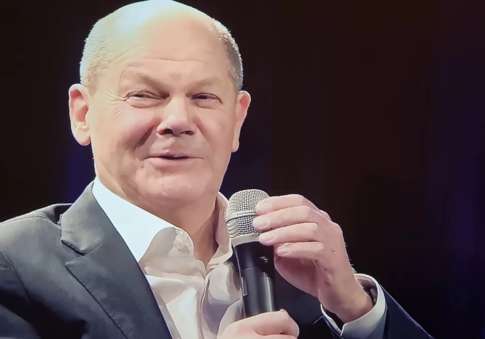 Şansölye Olaf Scholz, Heilbronn'daki Vatandaşla Buluştu