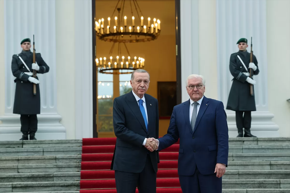 Cumhurbaşkanı Erdoğan, Almanya Cumhurbaşkanı Steinmeier ile görüştü