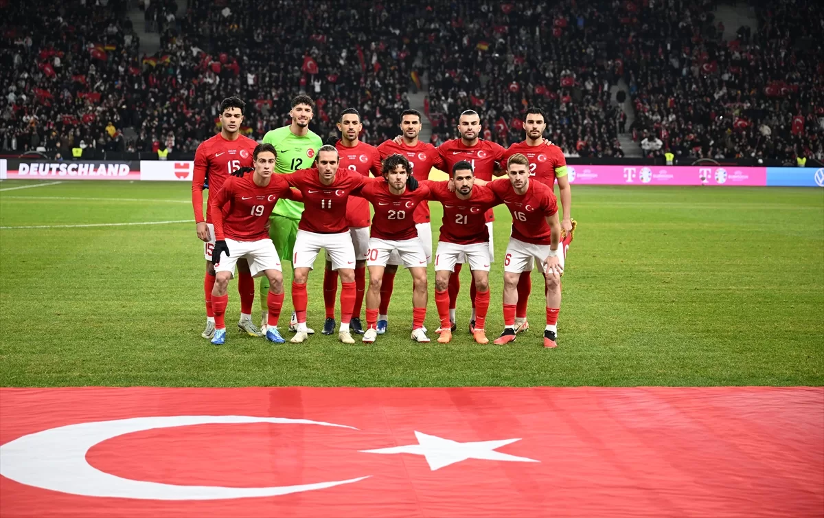 Türkiye deplasmanda Almanya'yı 3-2 mağlup etti