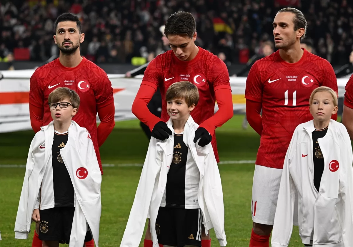 Türkiye deplasmanda Almanya'yı 3-2 mağlup etti
