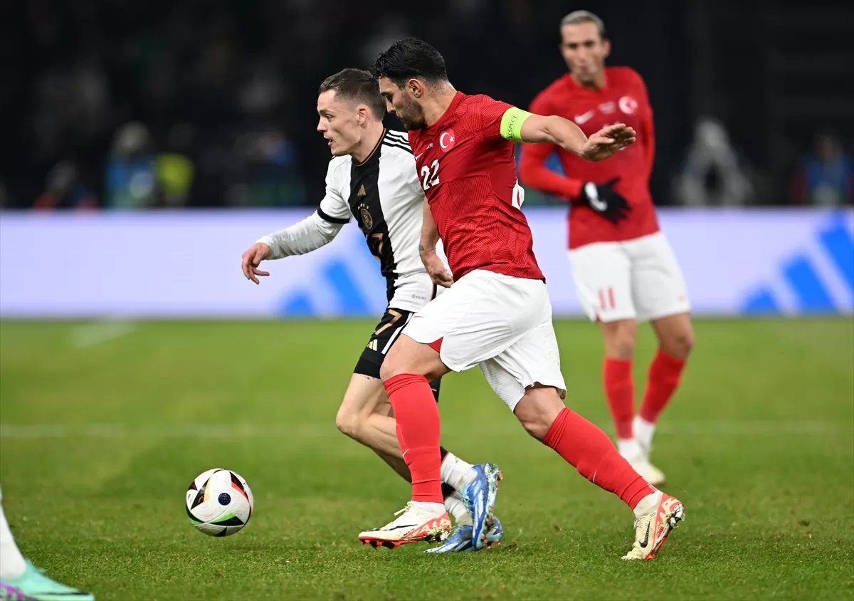 Türkiye deplasmanda Almanya'yı 3-2 mağlup etti