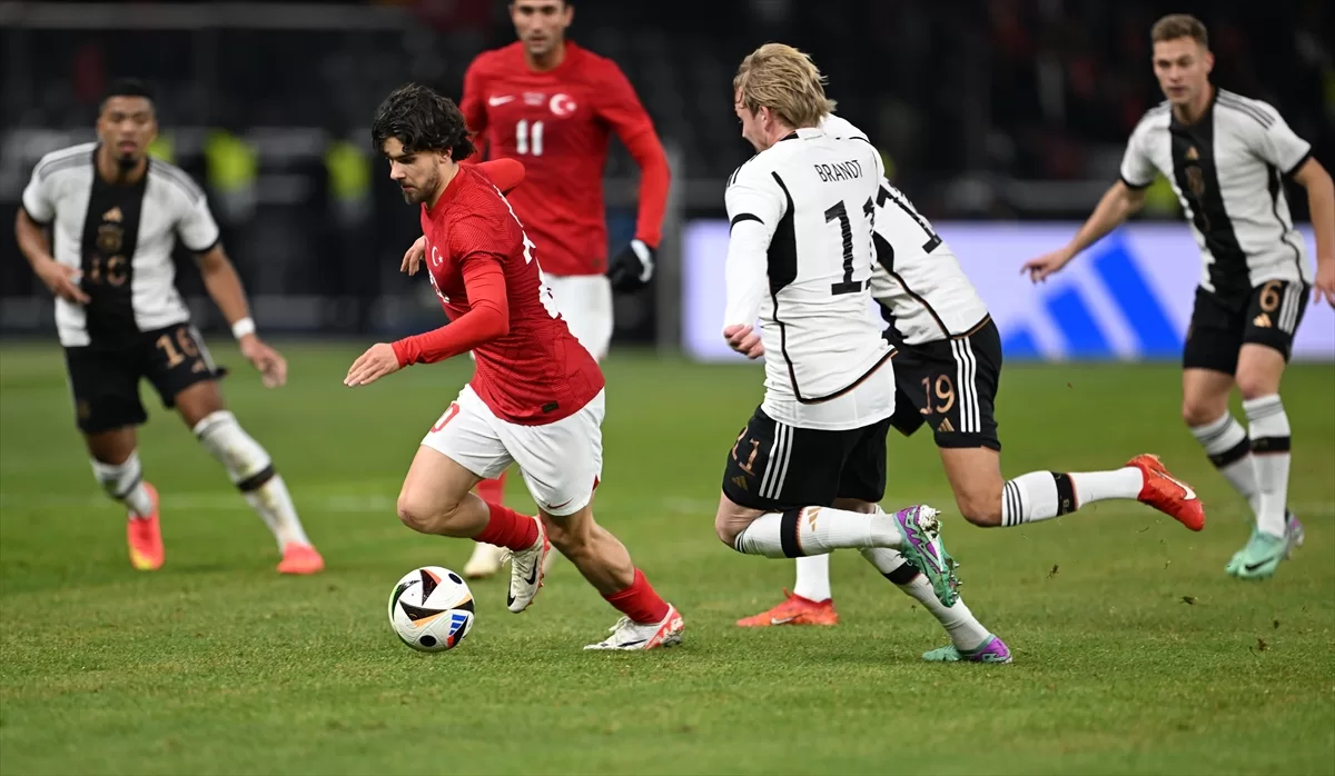 Türkiye deplasmanda Almanya'yı 3-2 mağlup etti