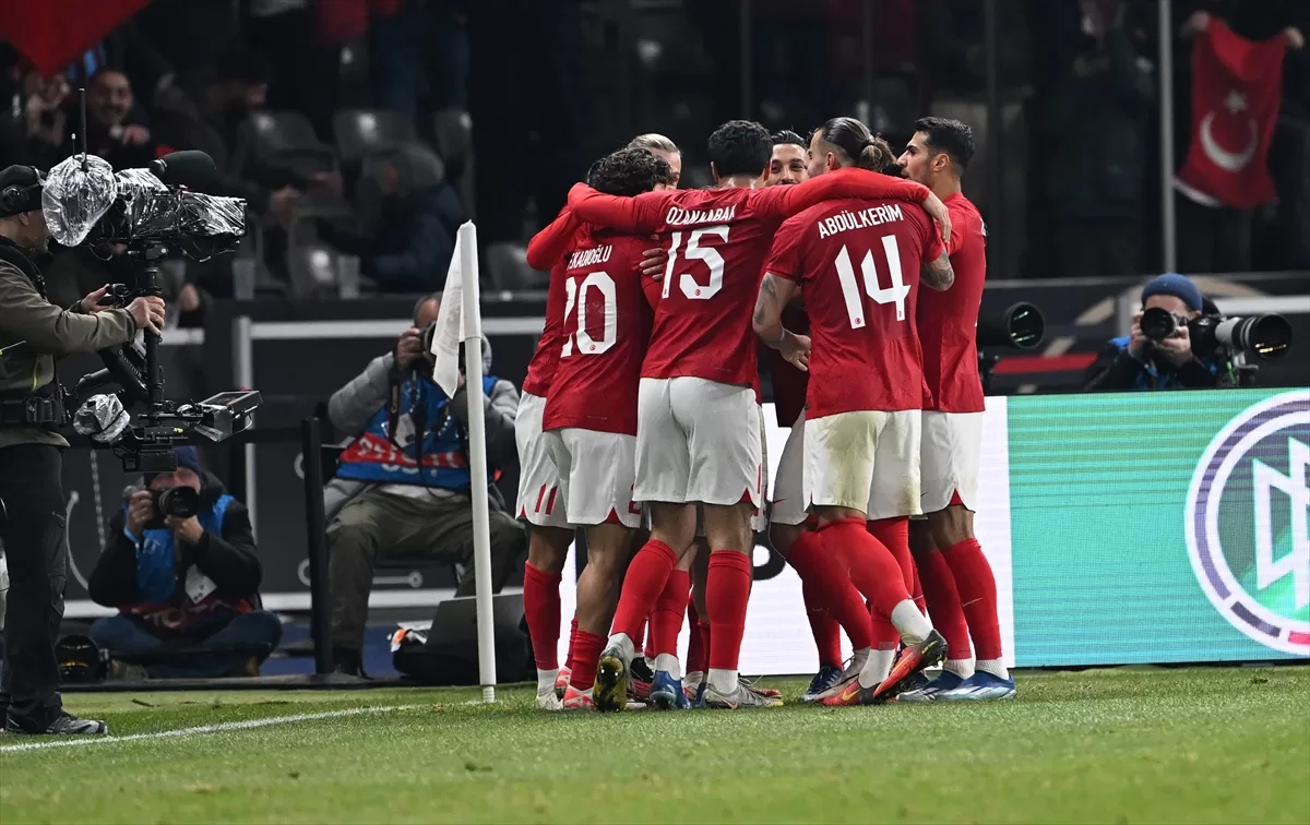 Türkiye deplasmanda Almanya'yı 3-2 mağlup etti