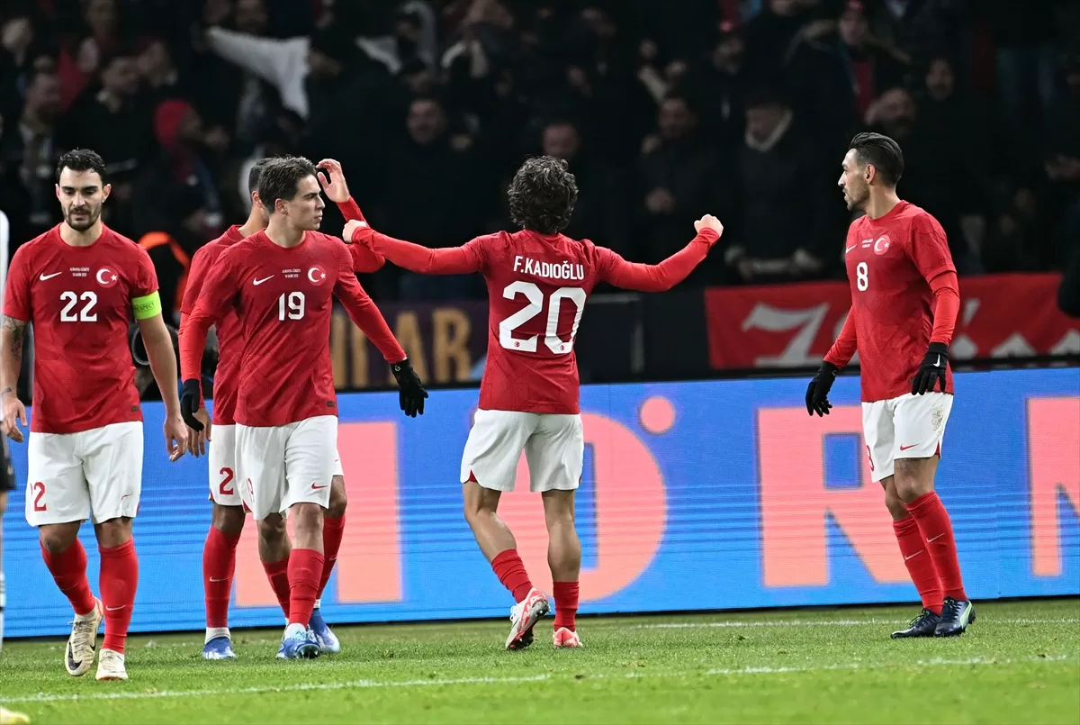 Türkiye deplasmanda Almanya'yı 3-2 mağlup etti
