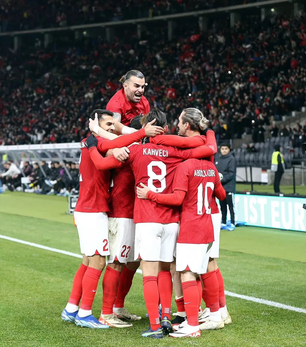Türkiye deplasmanda Almanya'yı 3-2 mağlup etti