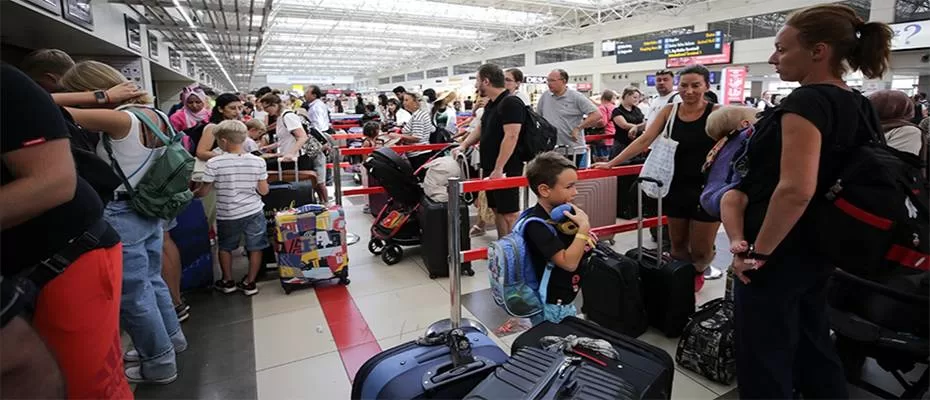 Antalya'ya gelen turist sayısı 15 milyonu geçti