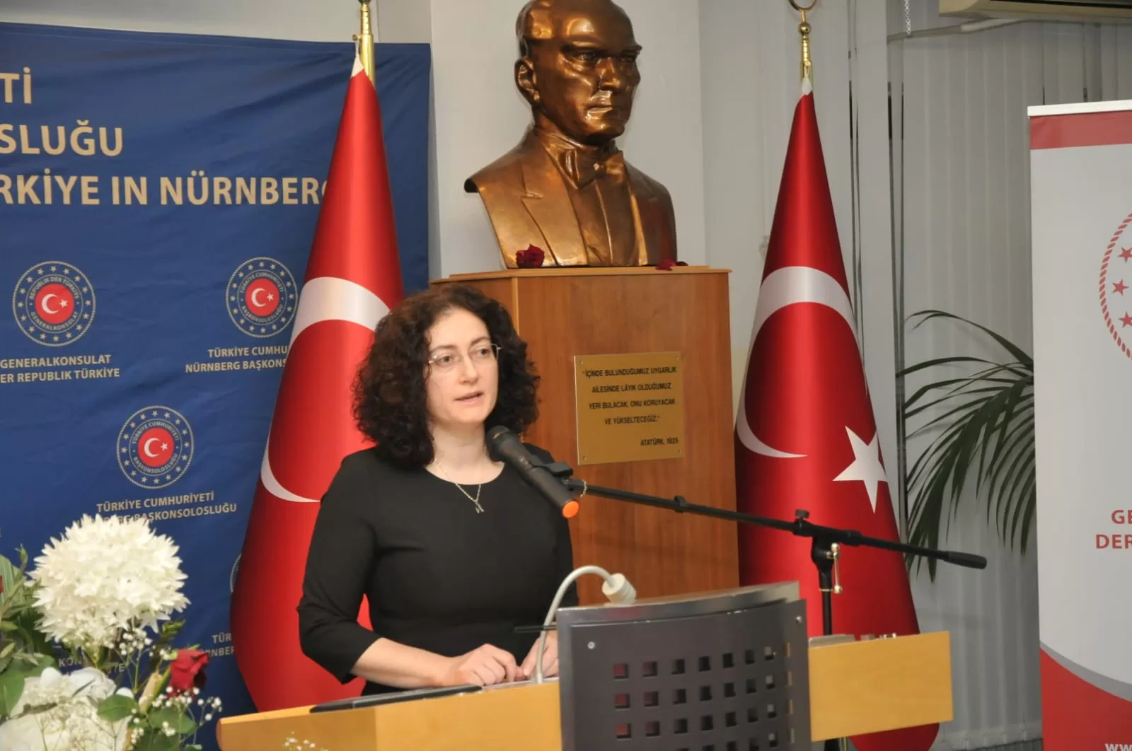 Ata`mız Nürnberg’de saygı ve minnetle anıldı
